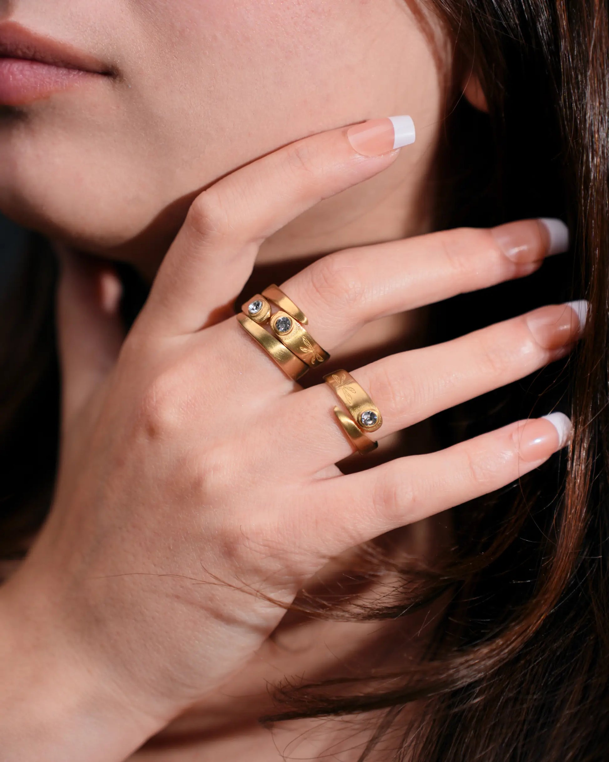 Dawnlight Ring On Hand Minimal Luxury Jewelry Daily Wear
