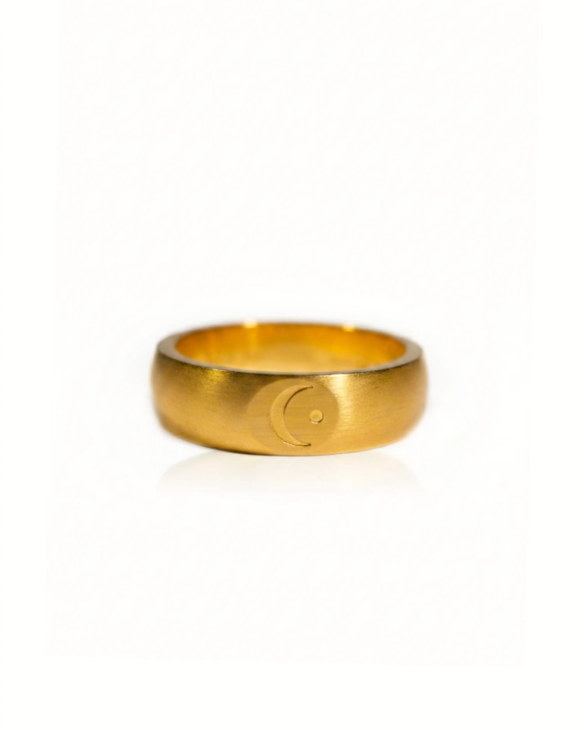 Destiny Ring Gold Plated Stainless Steel Minimal Luxury Jewelry Unisex
