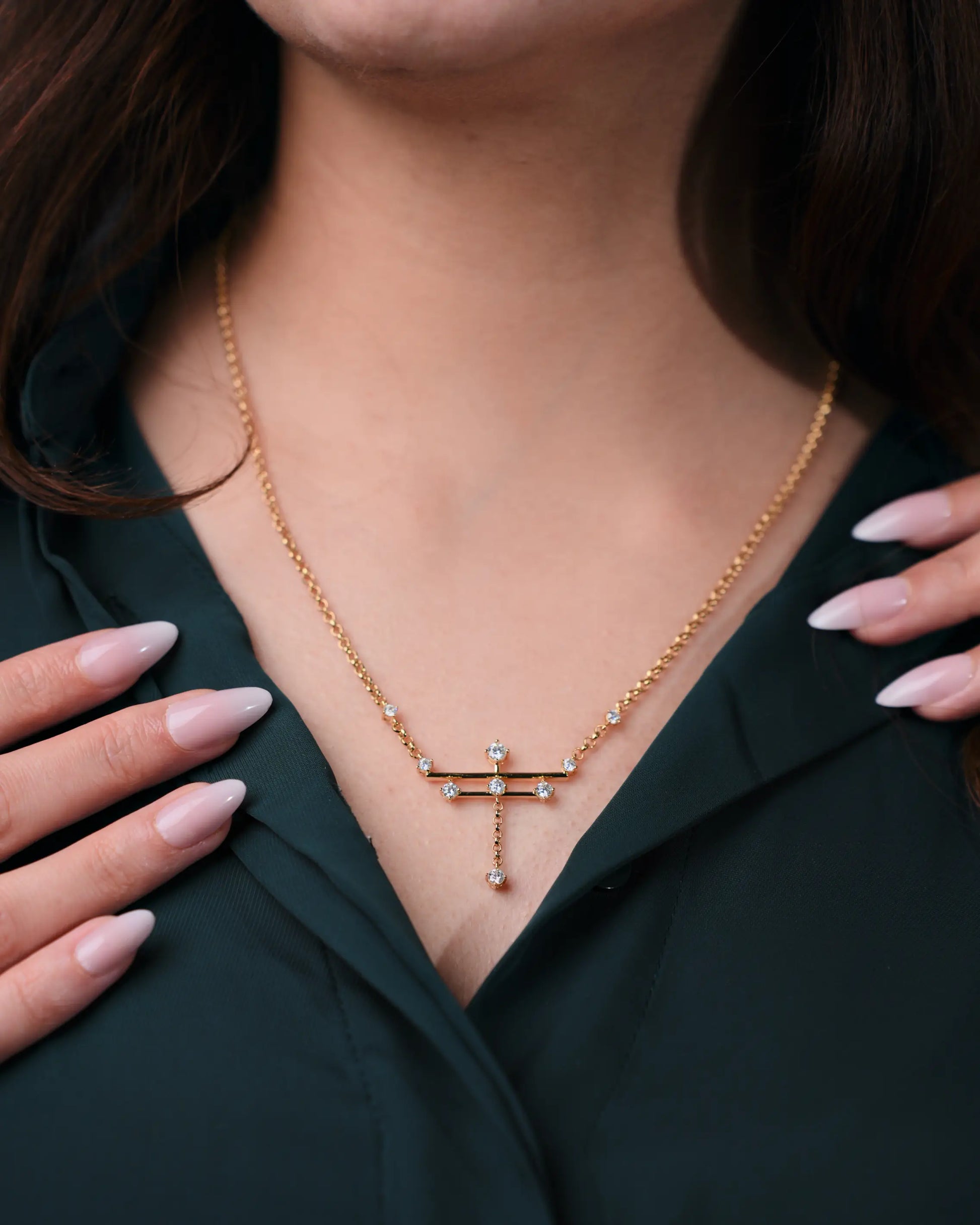 Elva Necklace Natural Light Jewelry For Self Love And Confidence
