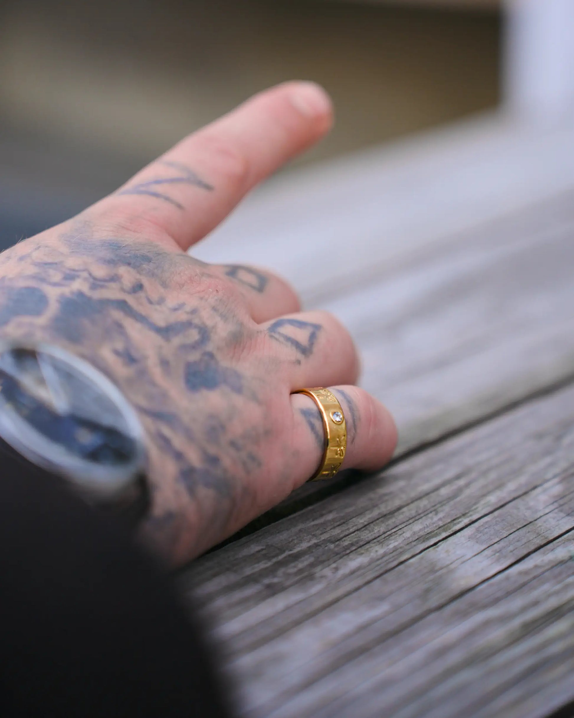 Libelle Ring Close Detail Jewelry That Represents Inner Strength
