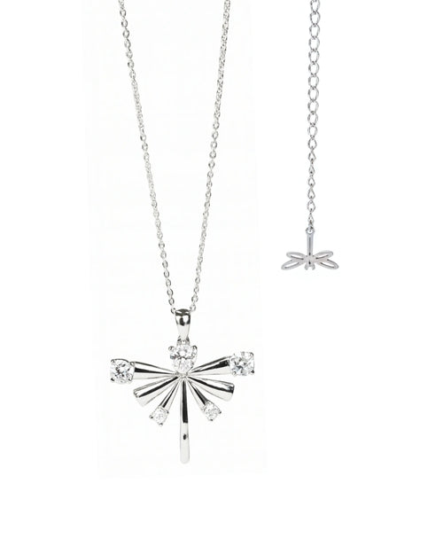 Lumiere Necklace Worn On Neck Minimal Luxury Jewelry For Daily Wear
