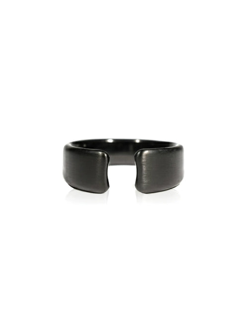 Noir Ring Black PVD Stainless Steel Minimal Jewelry For Men
