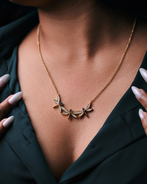 The Twin Necklace Natural Light Jewelry For Self Love And Connection
